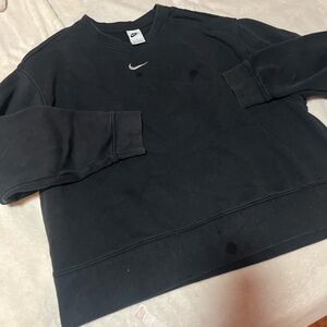 Nike Men's Dark Gray Crewneck Sweater